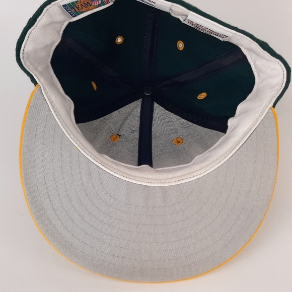 VINTAGE Green Bay Packers NFL New Era Fitted Cap Hats Size 7 1/8 USA Made - Picture 9 of 12